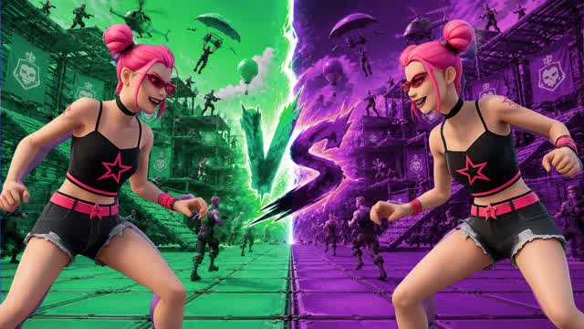 LEGENDARY 🔴vs🔵 — Fortnite Creative map cover art