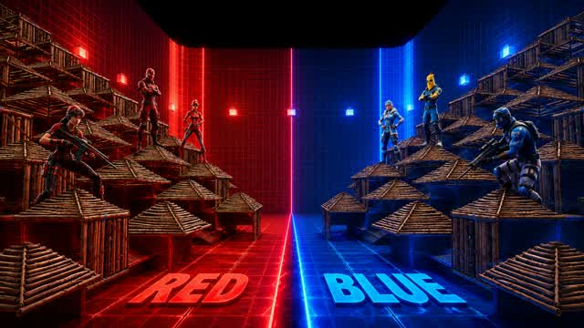 ULTIMATE RED VS BLUE ZONE — Fortnite Creative map
