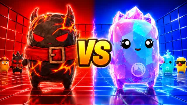 RED VS BLUE COMBATRIFT 🔴🔵 — Fortnite Creative map cover art