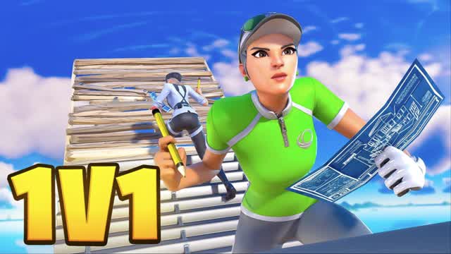 SLOW MOTION 1V1 (FFA) — Fortnite Creative map cover art
