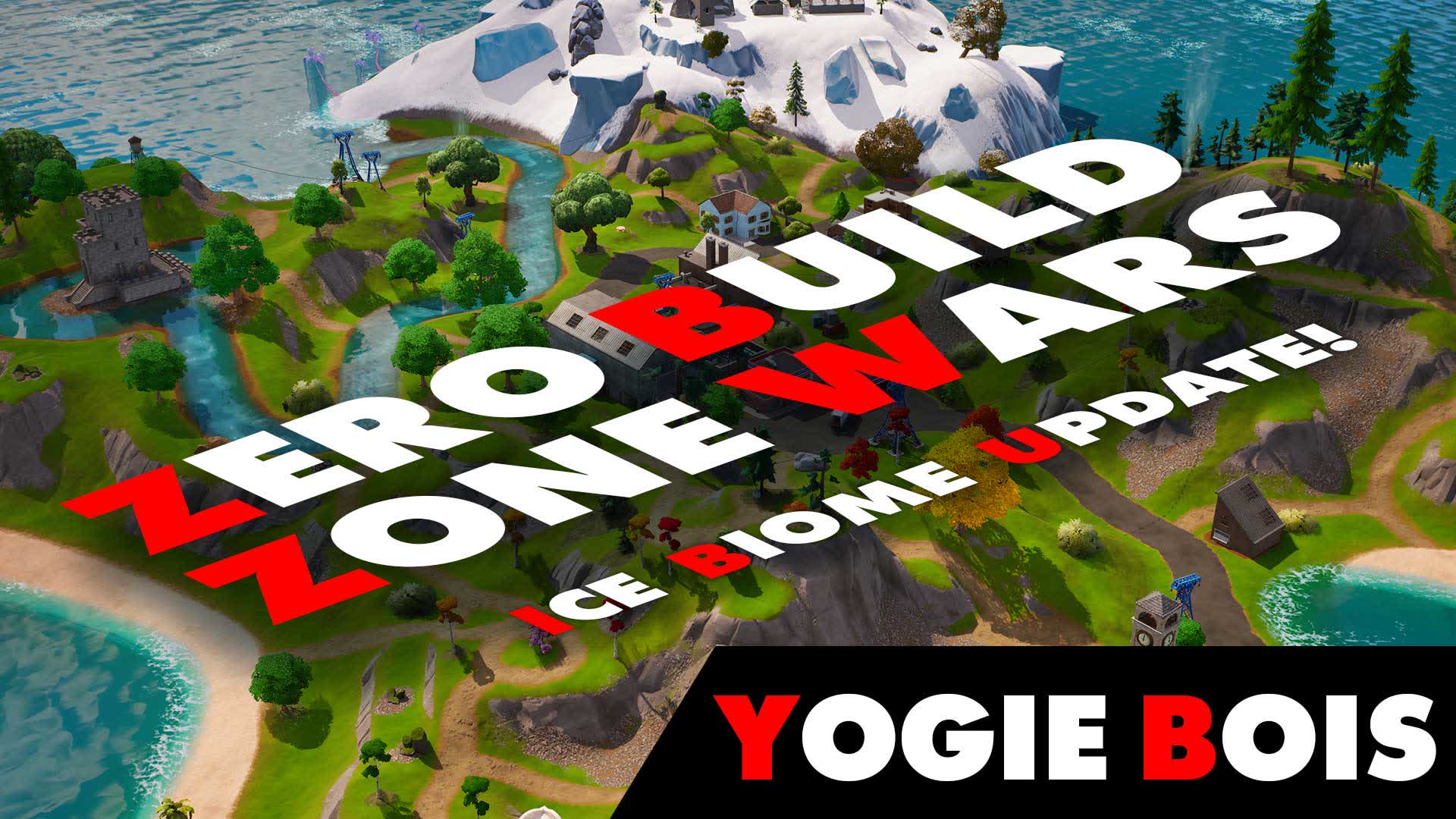 Zero Build Zone Wars — Fortnite Creative map