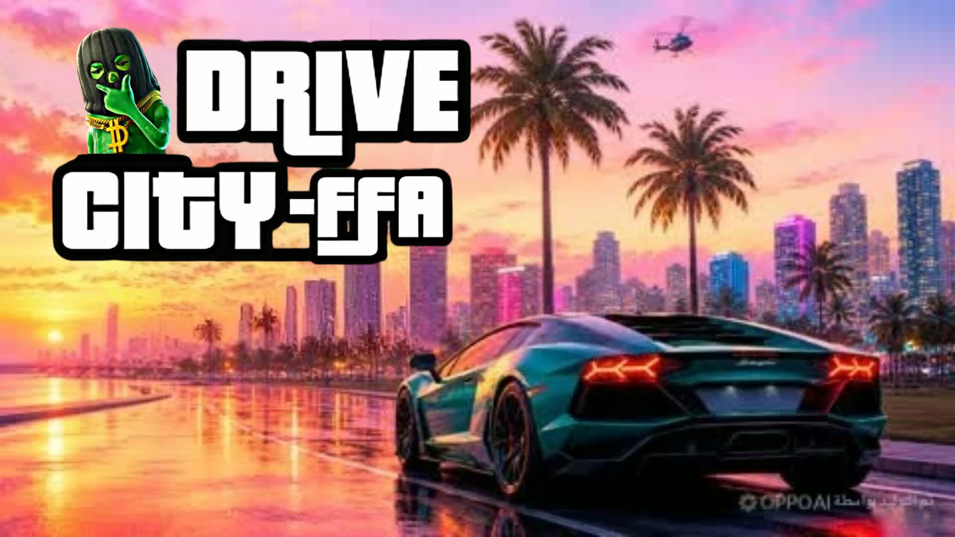 NEW FFA WILD DRIVING UP 🌴🌴 — Fortnite Creative map