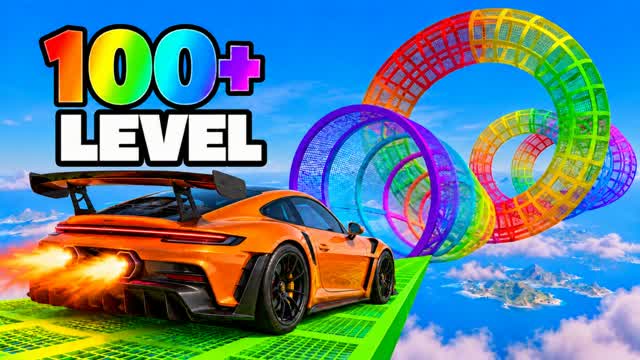 MEGA CAR PARKOUR — Fortnite Creative map
