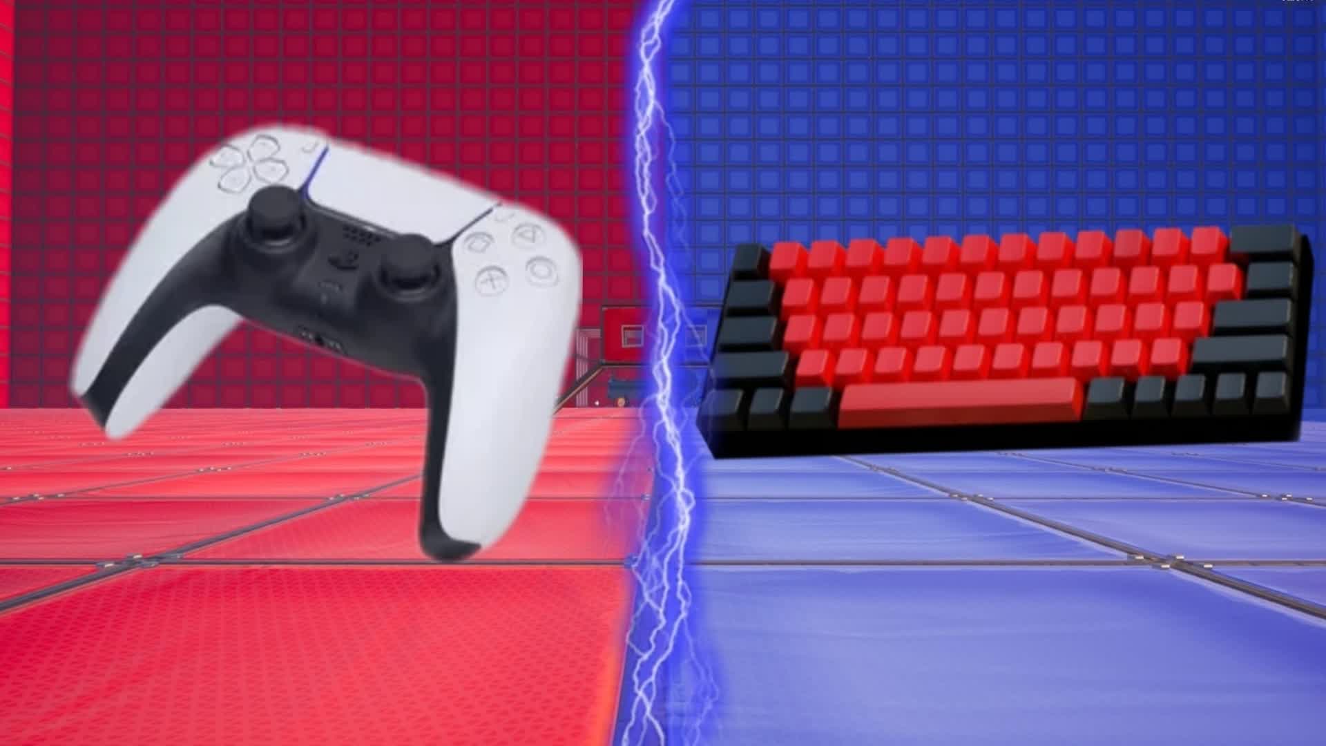🟥CONTROL VS KEYBOARD🟦 — Fortnite Creative map