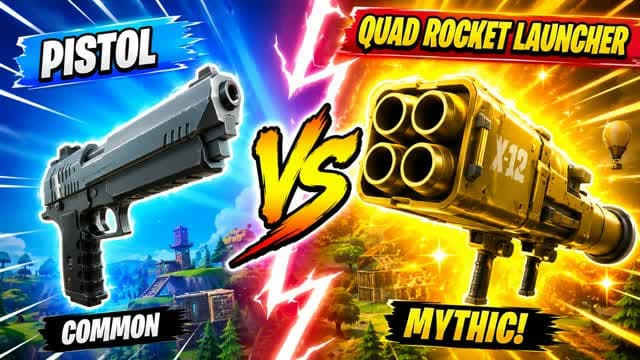 GUN VS GUN 😱🔫 — Fortnite Creative map cover art