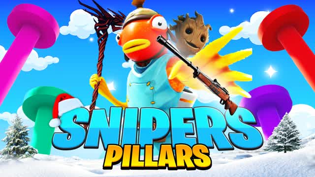pillars (sniper only) — Fortnite Creative map cover art