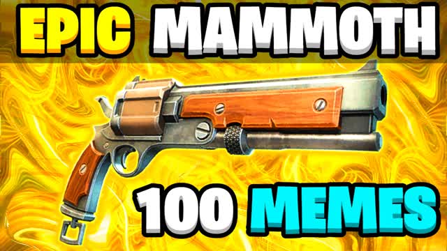 MAMMOTH PISTOL ONE SHOT 🎯 — Fortnite Creative map cover art