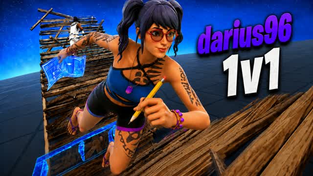 Darius96 1v1 — Fortnite Creative map