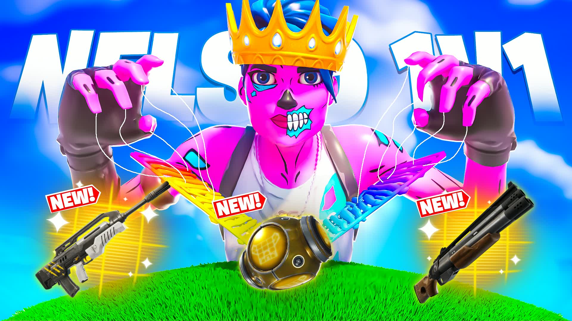NELSID 1V1 ALL GUNS & VEHICLES — Fortnite Creative map