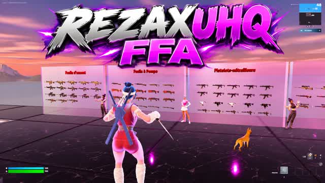 RezaxUHQ FFA Simple — Fortnite Creative map