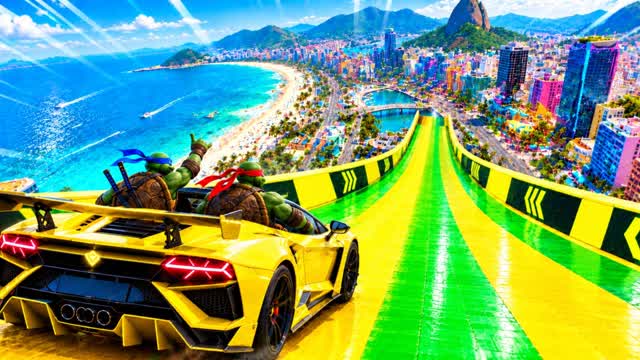 WACKY RACES - CAR GAME — Fortnite Creative map