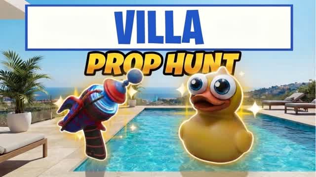 VILLA PROP HUNT MALL🌆 — Fortnite Creative map
