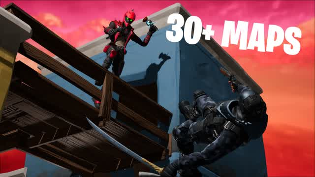 1v1 Scenario Simulator — Fortnite Creative map cover art