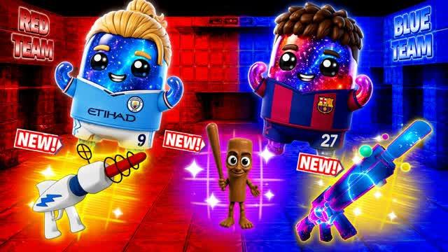 PROMISE RED VS BLUE 🔴🔵 — Fortnite Creative map