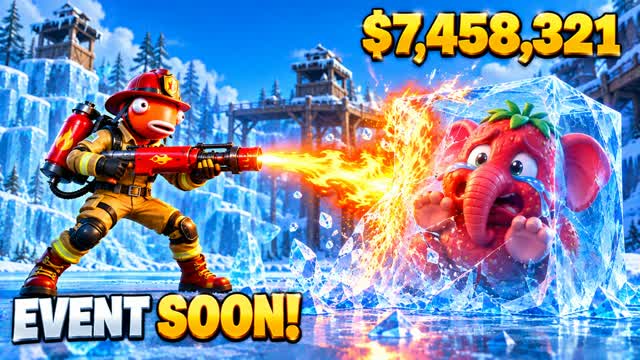 🔥 FIRE FLAMETHROWER BRAINROTS🧊 — Fortnite Creative map