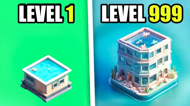 AQUARIUM TYCOON🌊 — Fortnite Creative map cover art