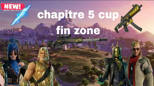 chapitre 5 2v2 🌀 cup fin zone — Fortnite Creative map