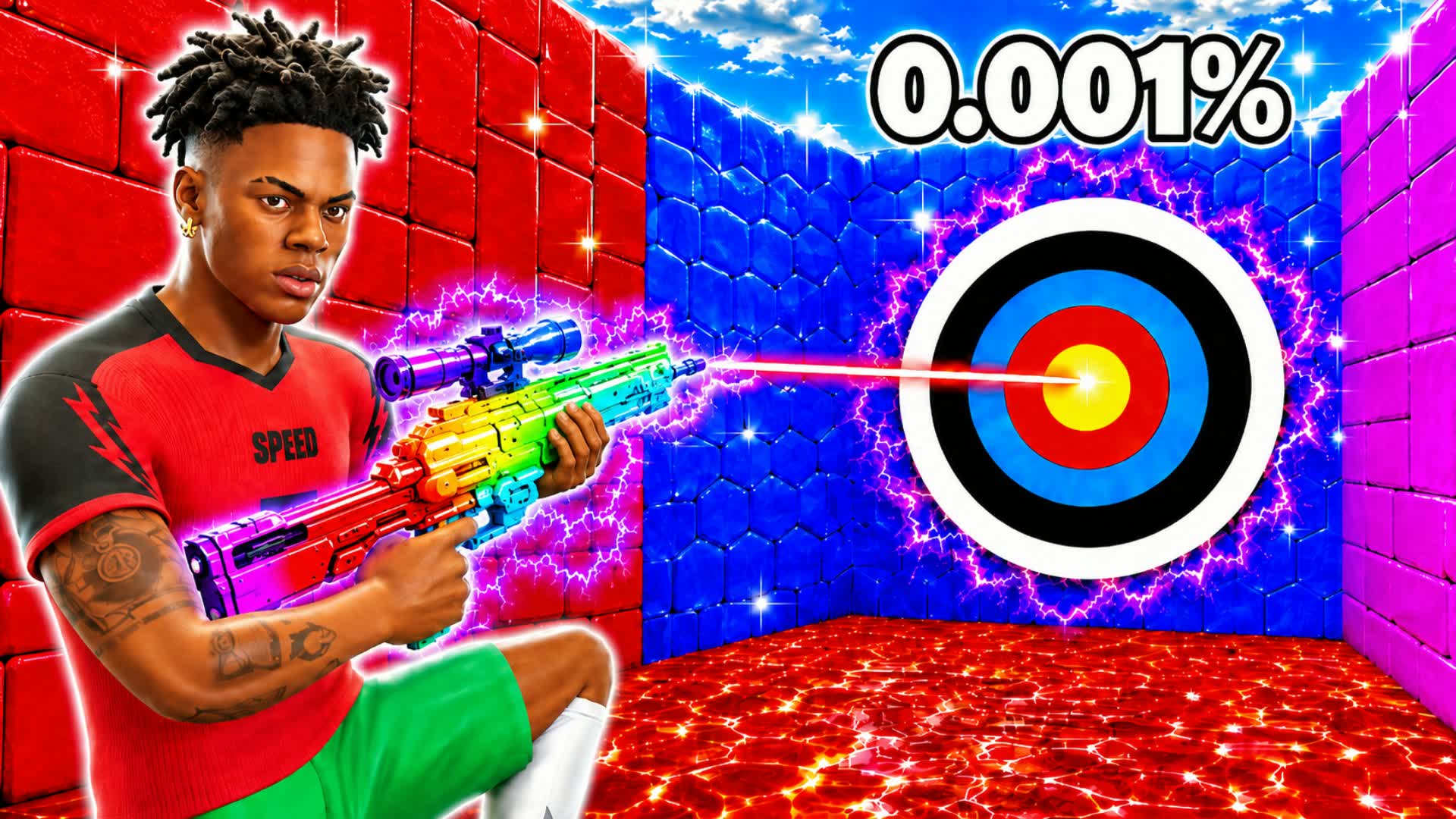 🧵 THREAD WORLD TRICKSHOT PARKOUR 🪡 — Fortnite Creative map