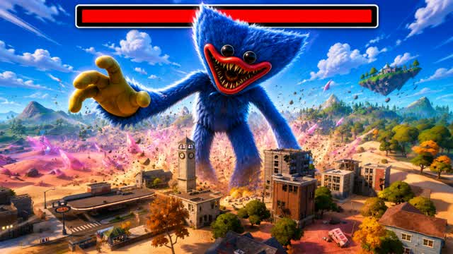 HUGGY SURVIVAL 99 BOTS — Fortnite Creative map