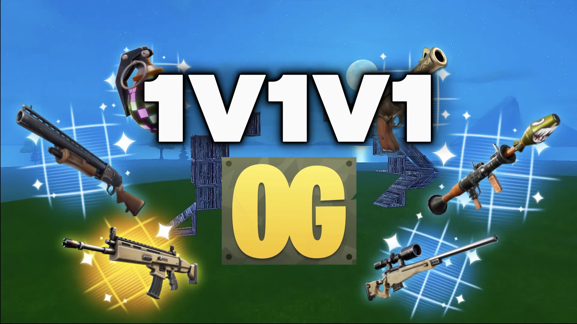 1V1V1 OG REALISTIC - FREE FOR ALL — Fortnite Creative map