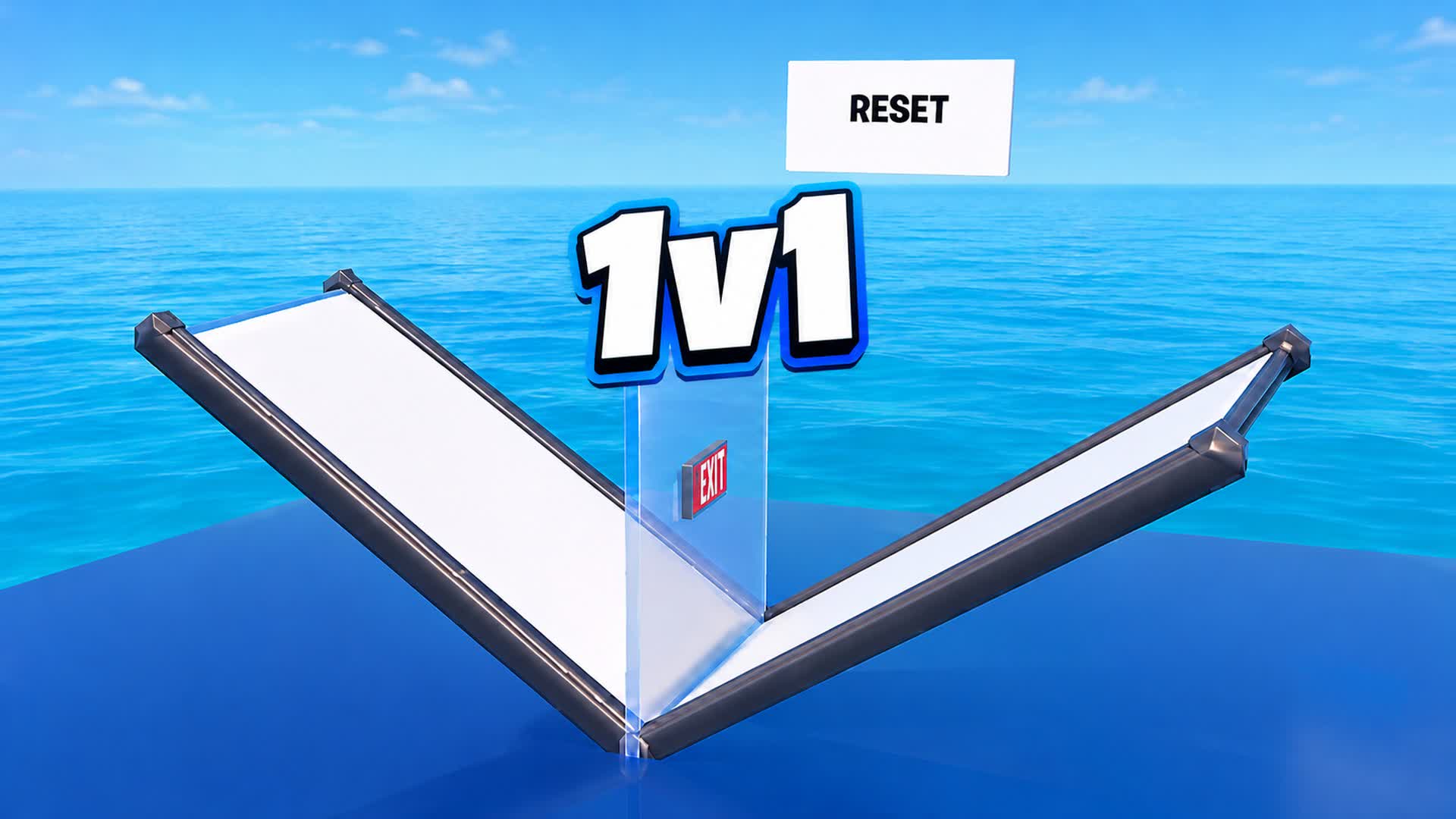 1v1 GOATED — Fortnite Creative map