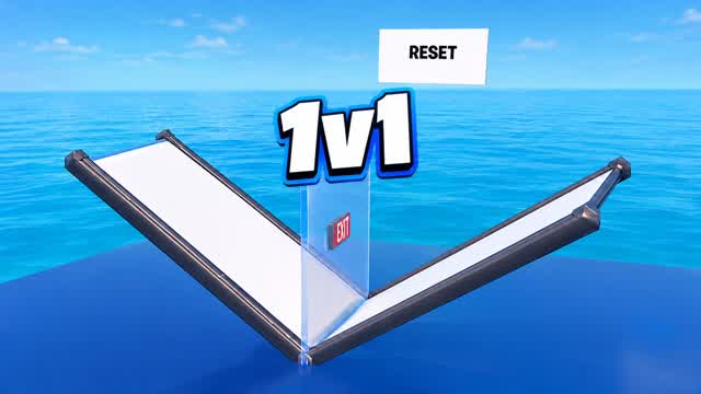 1v1 GOATED — Fortnite Creative map cover art