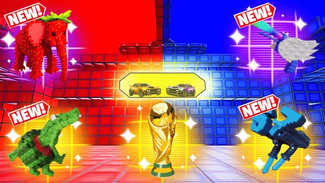 WORLD CUP RED VS BLUE🔴🔵 — Fortnite Creative map