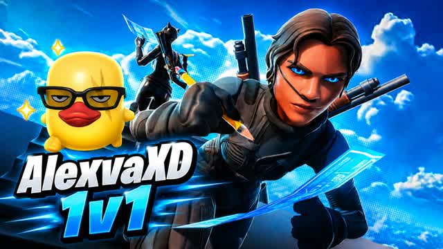 1V1 BUILD FIGHTS! Alexvaxd — Fortnite Creative map