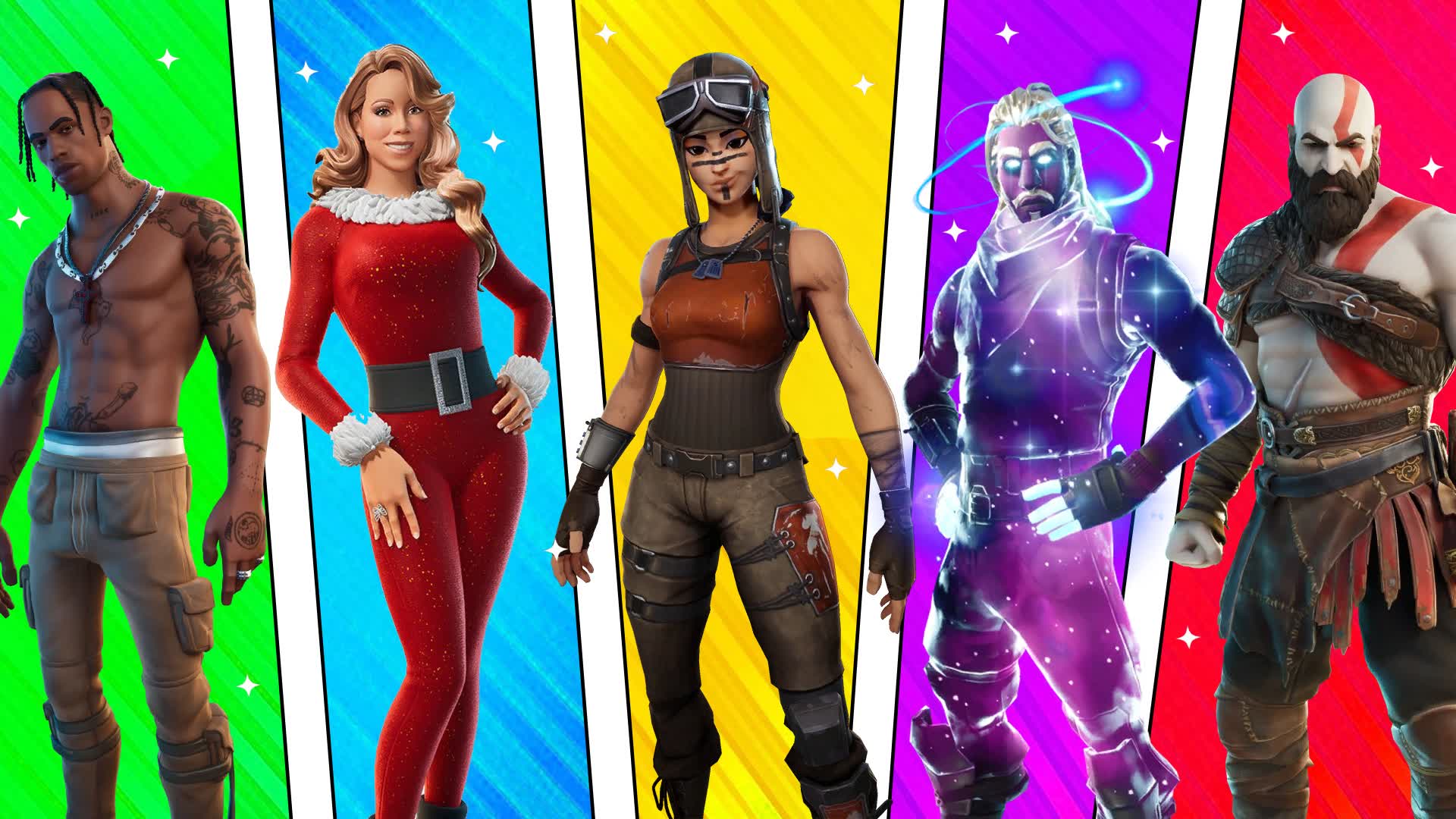 ALL SKINS FFA FREE LEVELS — Fortnite Creative map