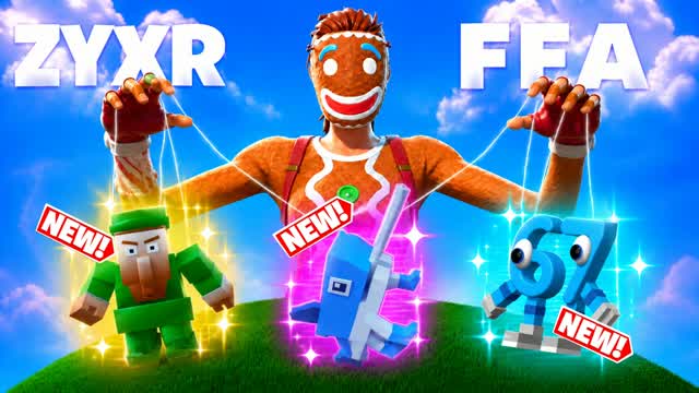 ZYXR 1V1 WITH EVERY GUN — Fortnite Creative map cover art