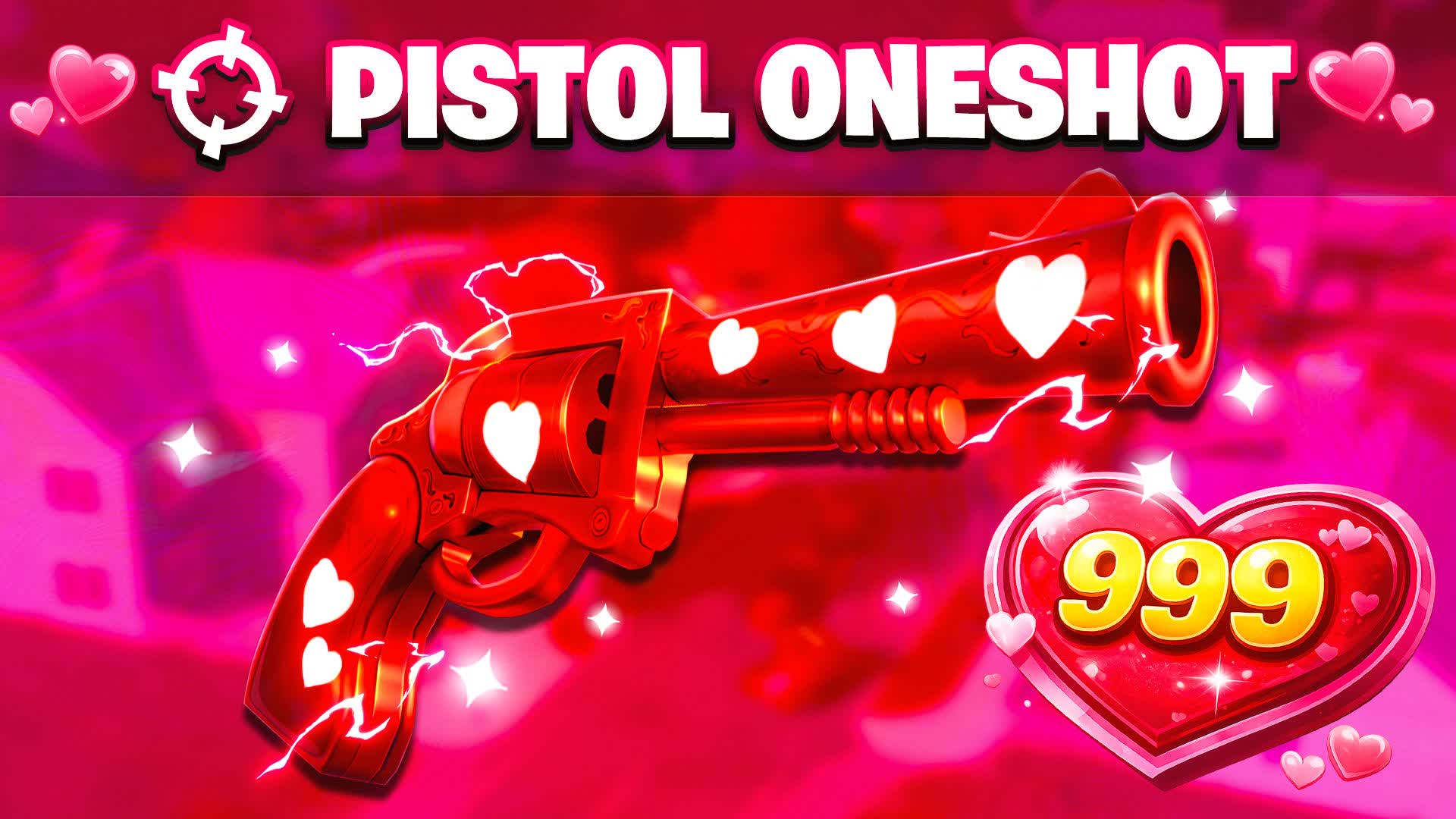 SUPER PISTOL ONE SHOT 🔫 [🔵GOLD EVENT] — Fortnite Creative map