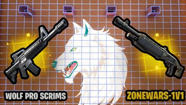 WOLF PRO SCRIMS🐺 — Fortnite Creative map cover art