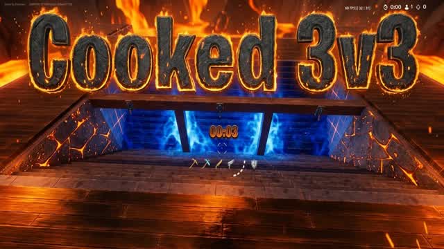 3V3 COOKED! — Fortnite Creative map