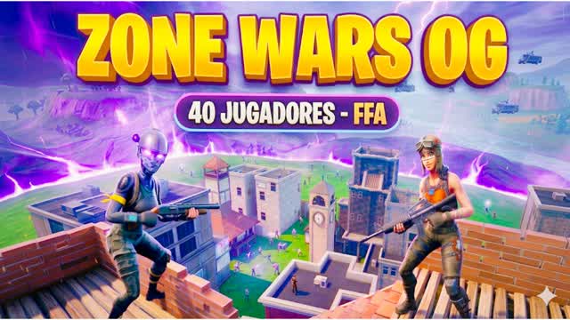 ZONE WARS OG — Fortnite Creative map cover art