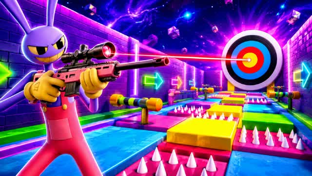 WOW STAR TRICKSHOT PARKOUR🎯(125+ LVL) — Fortnite Creative map