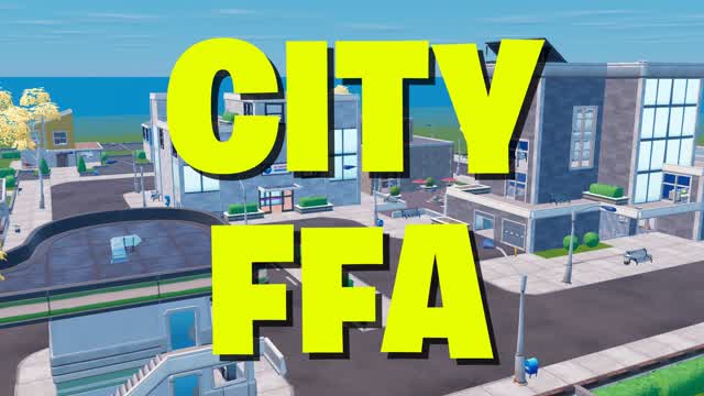 CITY FFA — Fortnite Creative map cover art