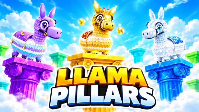 LLAMA PILLARS — Fortnite Creative map