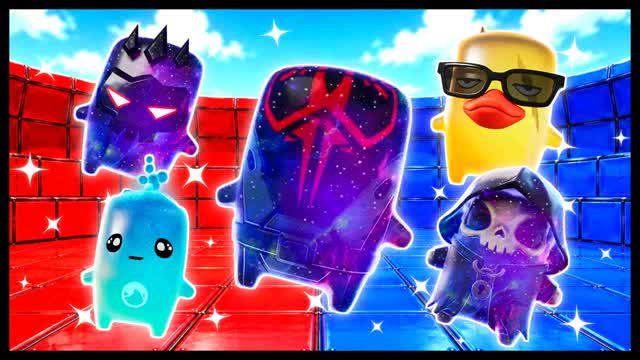 RED VS BLUE VOLT EDGE 🔴🔵 — Fortnite Creative map