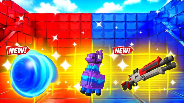 RED VS BLUE ICE NERVE 🔴🔵 — Fortnite Creative map cover art