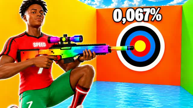 🚀🎲 NEON TRICKSHOT SURGE PARKOUR 🔥 — Fortnite Creative map