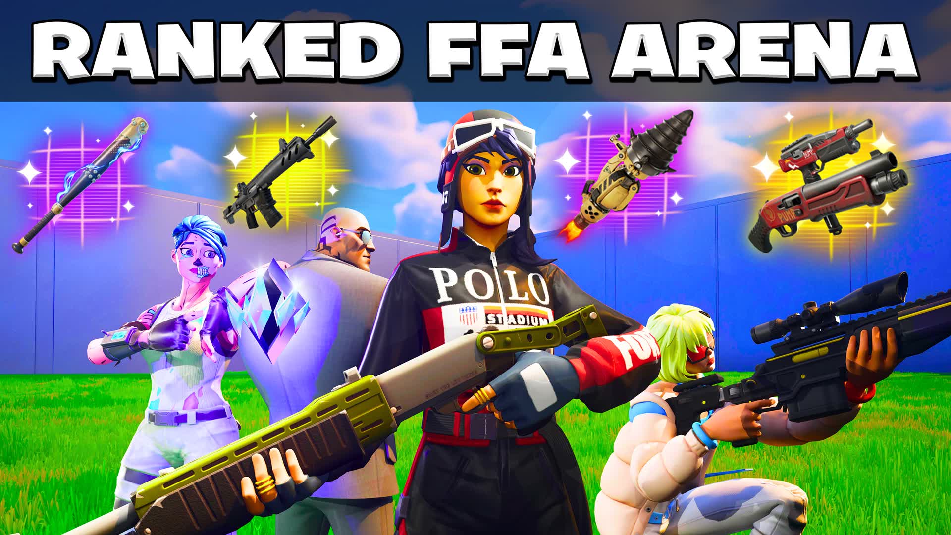 RANKED FFA ARENA — Fortnite Creative map