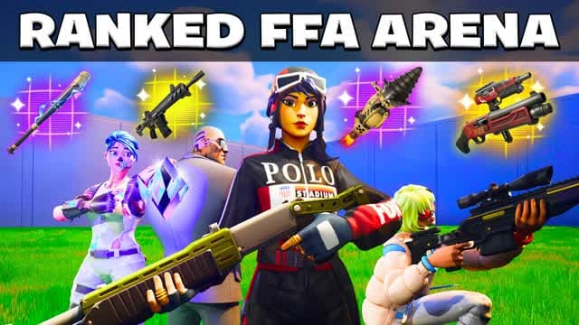 RANKED FFA ARENA — Fortnite Creative map cover art