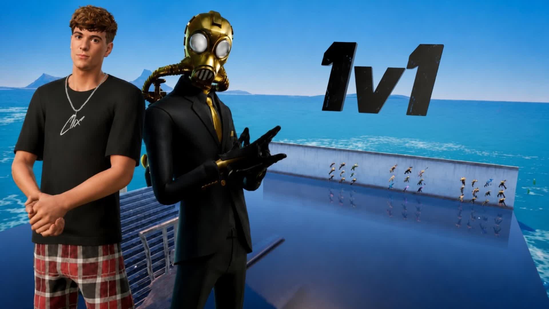 1v1 ED TWO — Fortnite Creative map