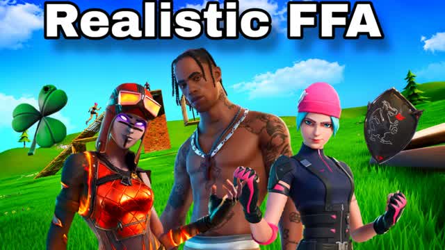 Realistic FFA SKINS — Fortnite Creative map