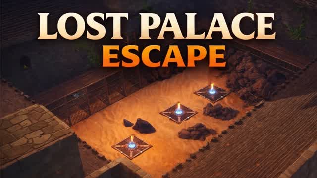 Lost Palace Escape Map — Fortnite Creative map