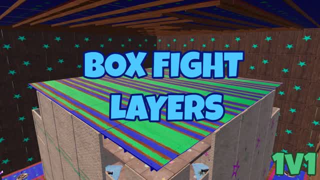 BOX FIGHT LAYERS — Fortnite Creative map cover art