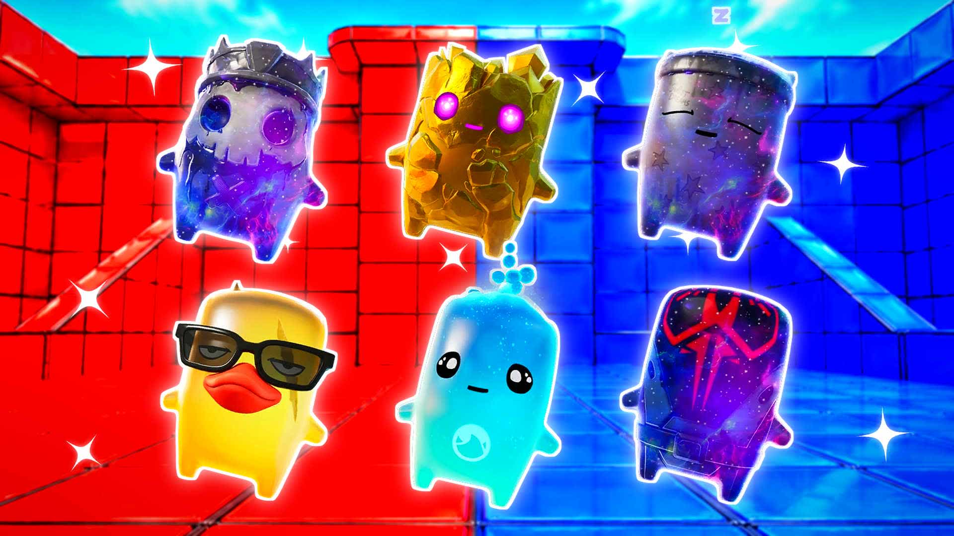 RED VS BLUE STILLPOINT SCOPE 🔴🔵 — Fortnite Creative map