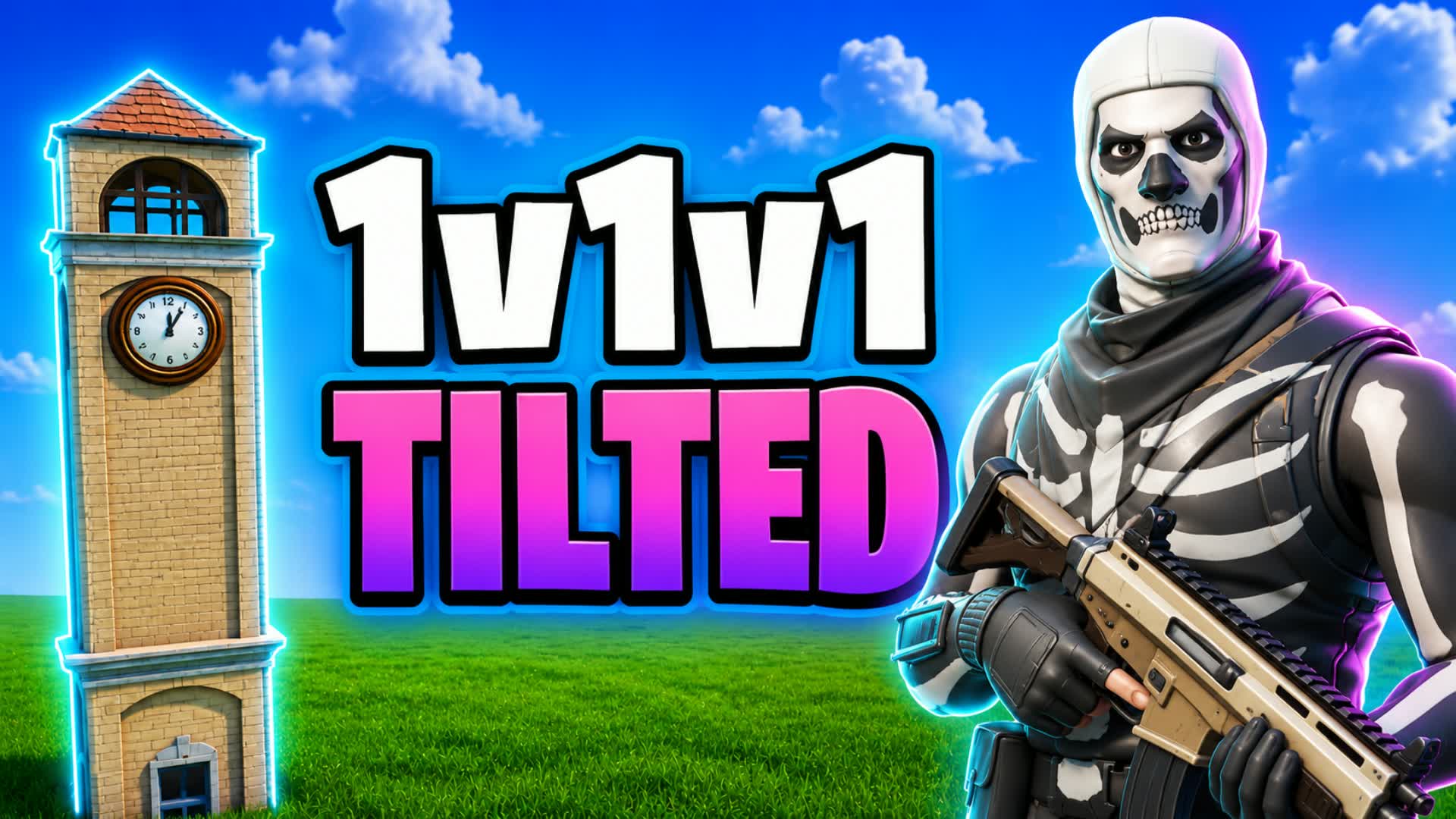 1V1V1 قلوري تلتد سوبر تلتد ملطوخ تلتد — Fortnite Creative map