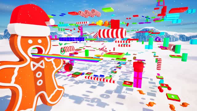 ⭐CHRISTMAS OBBY EASY — Fortnite Creative map cover art