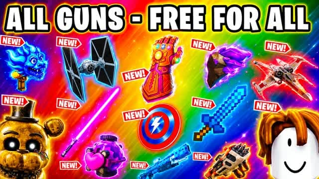 Battle hive99BOTS⭐ALL GUNS-ZOMBIES BOSS — Fortnite Creative map